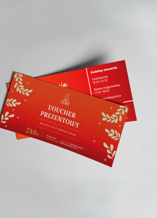Voucher z upominkami dla dwóch osób